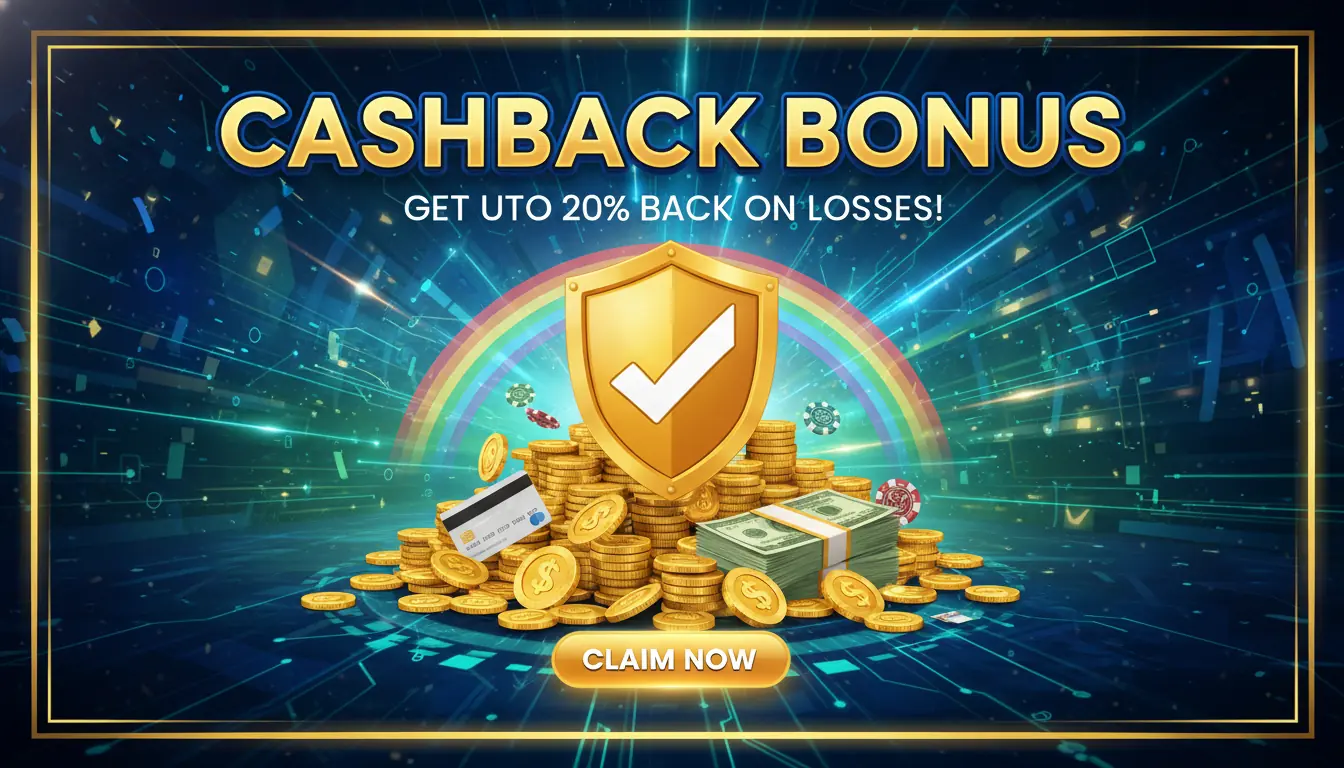 Cashback bonus Happyspins casino
